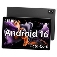 11" Tablet, 2025 Android 16 with Octa-core Processor, 8GB RAM 128GB ROM 1TB
