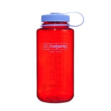 Nalgene Water Bottle 32 fl oz Wide Mouth Marmalade BPS-Free Leakproof