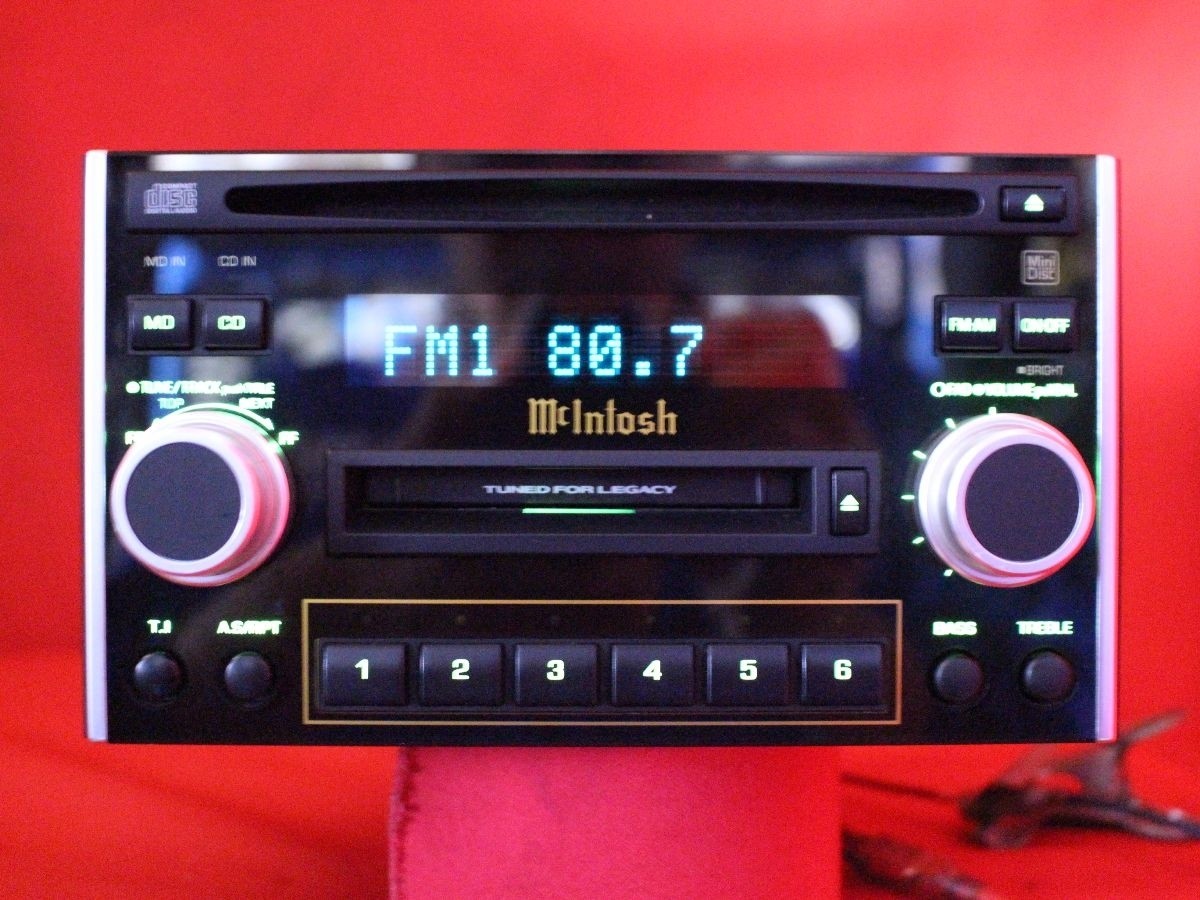 Mcintosh PF-40251 CD MD Deck SUBARU Legacy BE/BH Near Mint JAPAN
