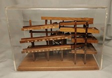 Rare 1980 Original Idle-Tyme Rolling Ball Kinetic Clock - By Harley Mayenchein