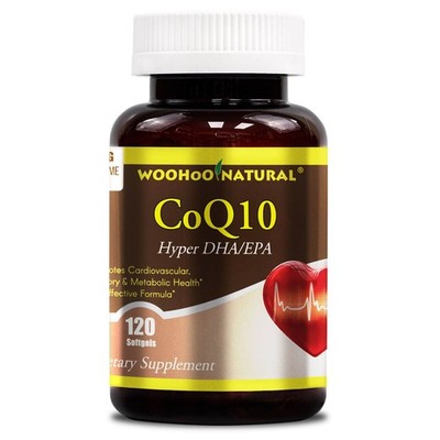 WOHO Natural Hyper DHA EPA CoQ10 120 Softgels