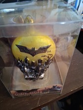 WB DC Batman Begins Christmas Ornament Hand Painted Blown Glass Kurt Adler New