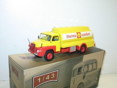 1:43 Altaya, MAN KURZHAUBER Shell, Camion D'Altro Tempo