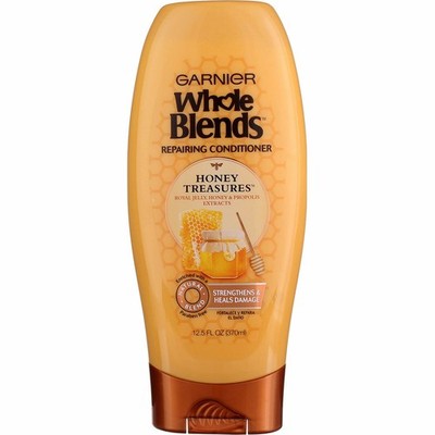 6 Pack Garnier Whole Blends Repairing Conditioner, Honey Treasures, 12.5 fl oz