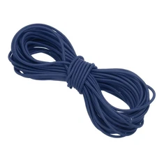 Elastic Cord Heavy Stretch String Rope 3/32" 11 Yards （Deep Blue）