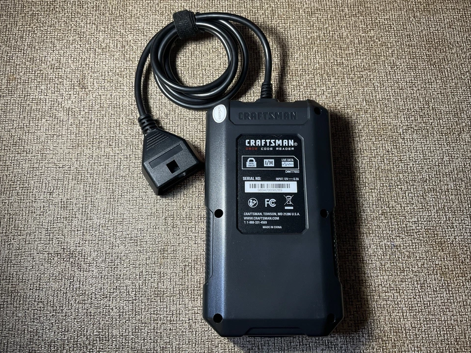Craftsman CMMT77693 OBD 2 Lector de Código Mecánico Automotriz Computadora Diagnóstico OB Foto 4 de 4