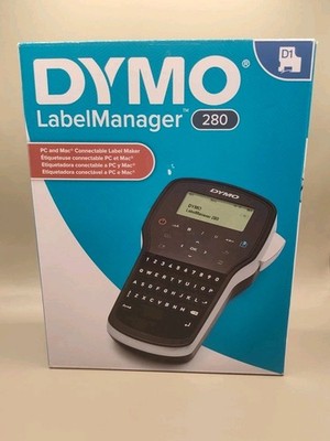 DYMO LabelManager 280 Rechargeable Portable Label Maker - PC/Mac Connectable
