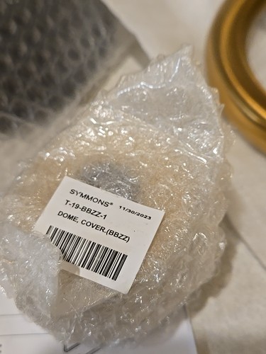 Kit de moldura de grifo de ducha de una sola manija Braston bronce cepillado - Nob 5891 Trm Bbz - Imagen 4 de 7