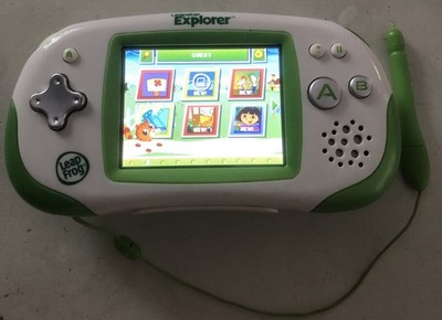 LeapFrog Leapster Explorer Console 39100 Learning Game System With 5 Games