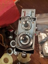 RARE GemFlex Mini Twin Lens Camera - Made in Occupied Japan with Case Accessor