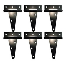 HLMOptimo Heavy Duty T Hinge Tee T Strap Shed Gate Barn Fence Door Hinge Wrou...