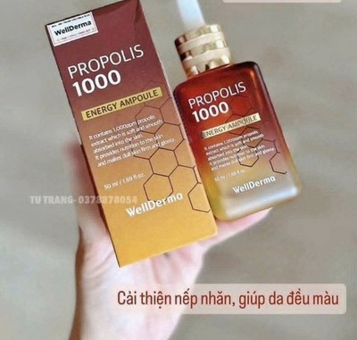 [WellDerma] Propolis 1000 Energy Ampoule 50ml K-Beauty US Seller