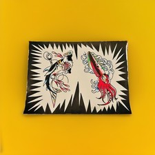 American Traditional Tattoo Flash Art Sheet