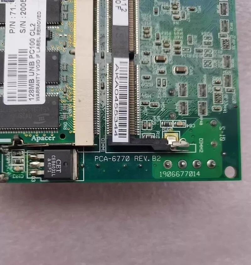 1PC Advantech PCA-6770 PCA-6770F REV: B2 industrial control board Used Tested - Image 3 of 4