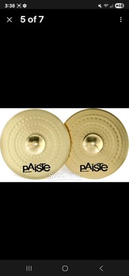 Paiste PST 3 Band Cymbals Pair - 14 inch Top & Bottom