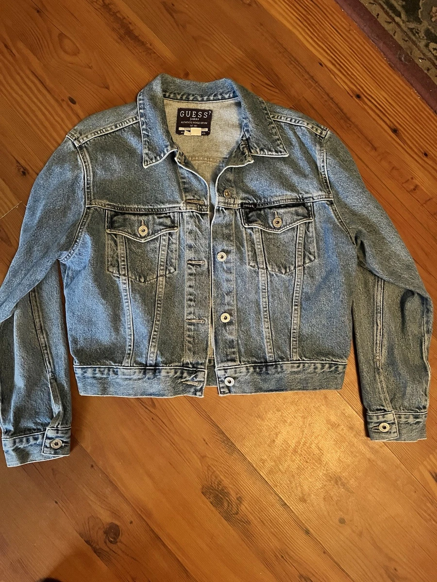 vintage guess jean jacket products for sale | eBay