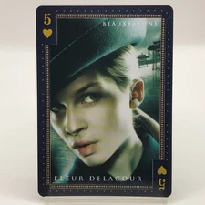 Harry Potter and the Goblet of Fire Tully's Coffee Hearts 5 Playing Cards F/S