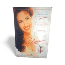 Rare Selena Movie Soundtrack (1997) Poster Ad (NOT PAPER!)