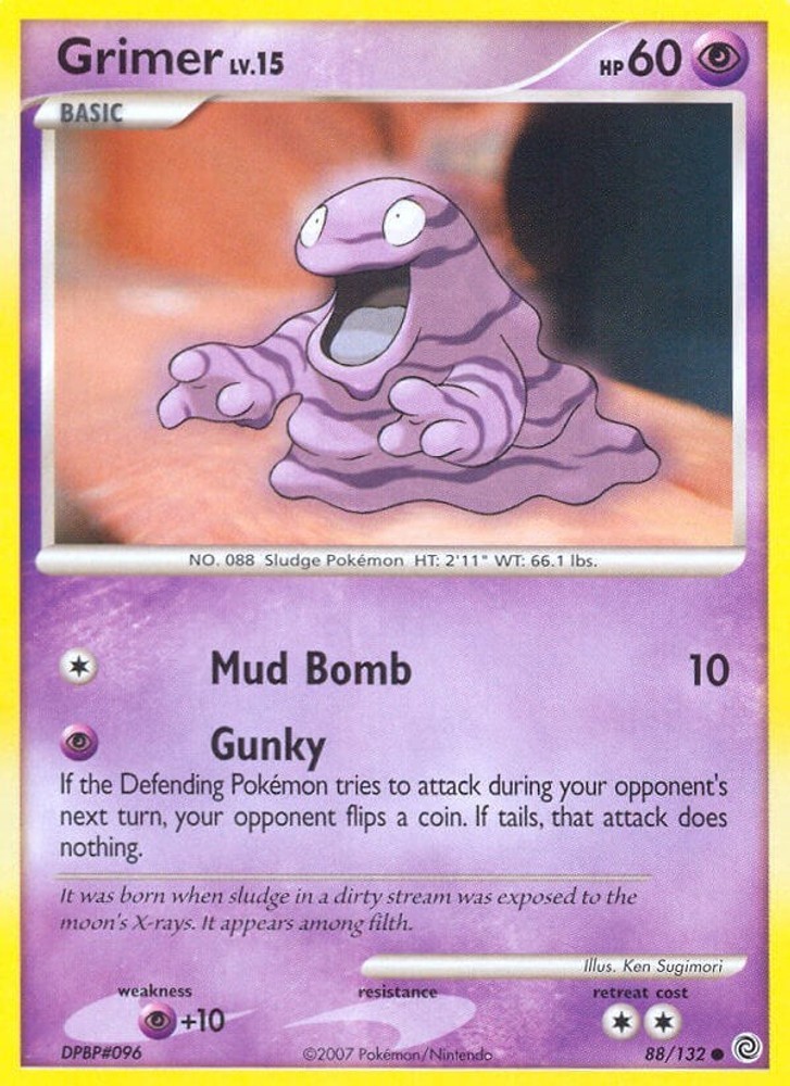 Grimer Secret Wonders 88/132 LP Pokemon