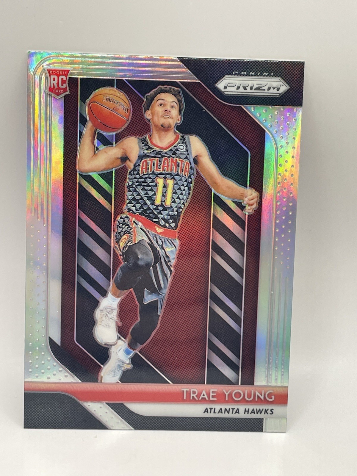 2018-19 Panini Prizm - Trae Young #78 Silver Prizm (RC)
