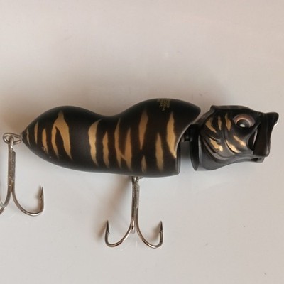 Megabass Tiger Max Black Tiger Topwater Lure Hard Bait Used