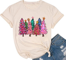 Colorful Mery Chirmas White full size Unisex ...