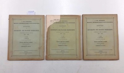 Regesta Archiepiscoporum Maguntinensium Regesten zur Geschichte der Mainzer Erzb