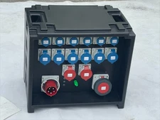 Rugged 63A 380V Waterproof Power Distribution Box with Socapex & CEE Outputs