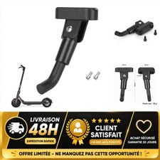 Béquille Trottinette électrique Ninebot F20 F25 F30 F40, Alliage Aluminium, Noir