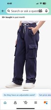 Boys 12 Y Cargo Pants Adjustable Waist