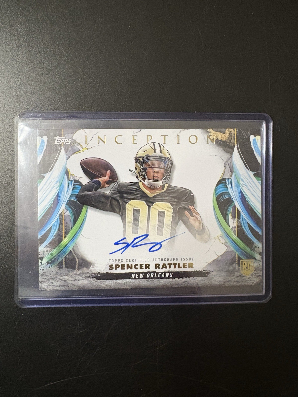 2024 Topps Inception - Rookie Autographs Spencer Rattler #RA-SR (AU, RC)