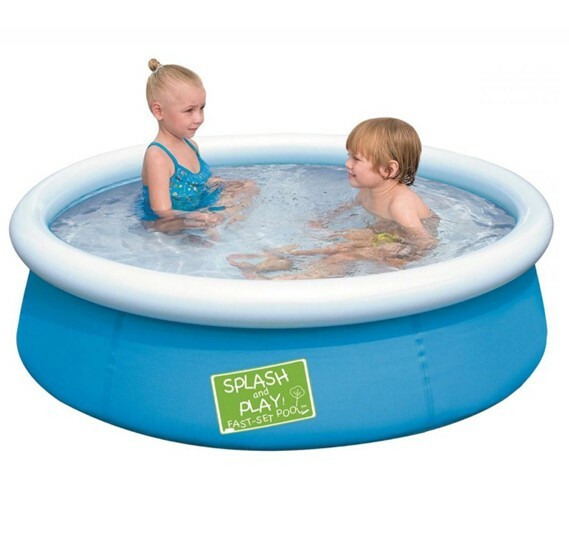 Piscina Bestway 57241 Fast Set Azzurra 152x38cm - PVC TriTech