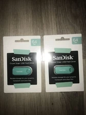SanDisk Cruzer Snap 64GB USB Flash Drive SDCZ62-064G-A4CG.  E1