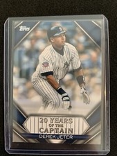 Derek Jeter Yankees 20 Years of the Captain yoc-97 2020 Topps Update Series