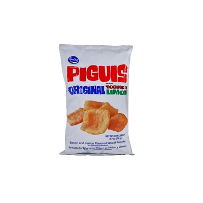 Piguis Original Sabor Tocino Y Limon 75g