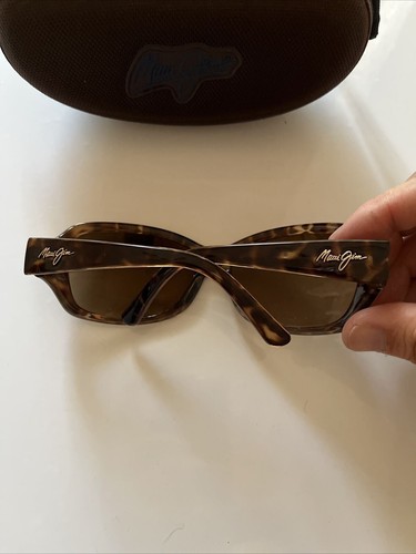 Maui Jim Pearl City STG-SG Brown Sunglasses With Case - Picture 4 of 8