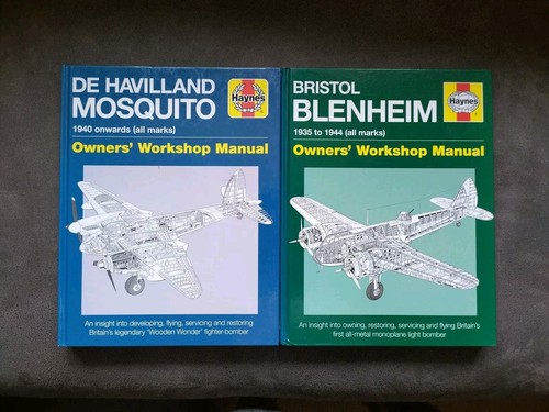 Haynes De Havilland Mosquito and Bristol Blemeim Owners Workshop Manual Books  - Picture 1 of 6