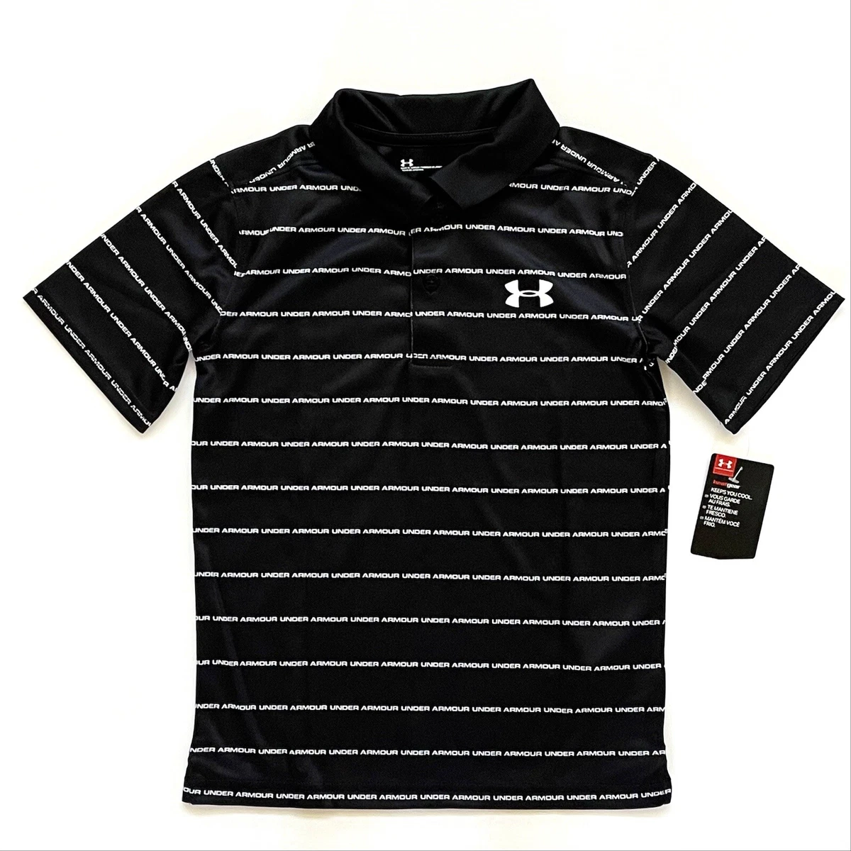 Under armour toddler on sale golf shirt