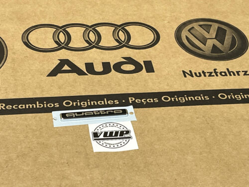 Stemma logo bagagliaio distintivo bagagliaio Audi A3 S3 8V Sportback Cabriolet quattro OEM - Foto 2 di 5