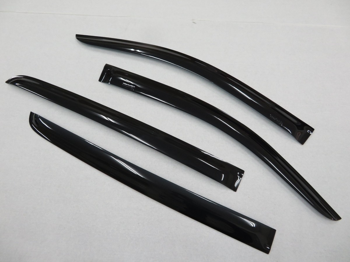 VARTIXスモークレンズ*Muuu-*uuページ For ISUZU MU-X 2014-2021 Window Visor Vent Sun Shade Rain Guard