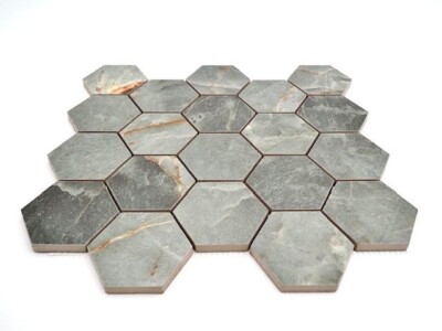 Industry Tile Omnia J adore Hexagon Mosaic 12''x12.2'' (Sold by the Piece)