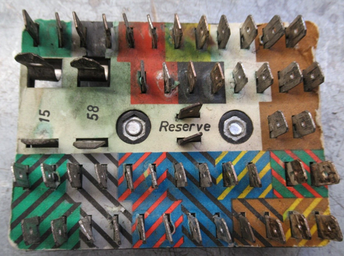 BMW Airhead Headlight Fuse Circuit Board Contact Plate 70-'74 r75/5 r75 ...