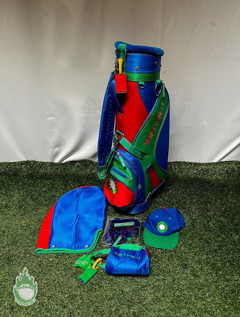 UNITED COLORS OF BENETTON ゴルフバッグ Used Benetton Golf United Colors Of Benetton Bag, Hat, Cover