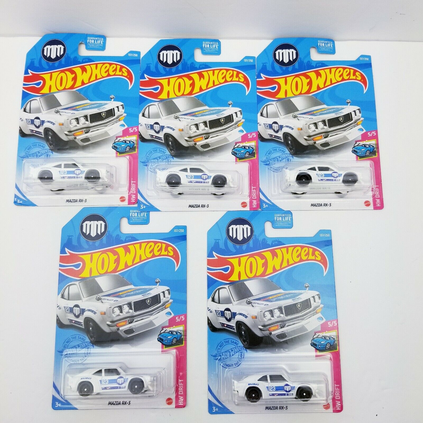 Carro Hot Wheels Super Raro Sth Mazda Rx-3 Gtd00 Branco C