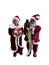 African American Mr. & Mrs. Santa Claus 34