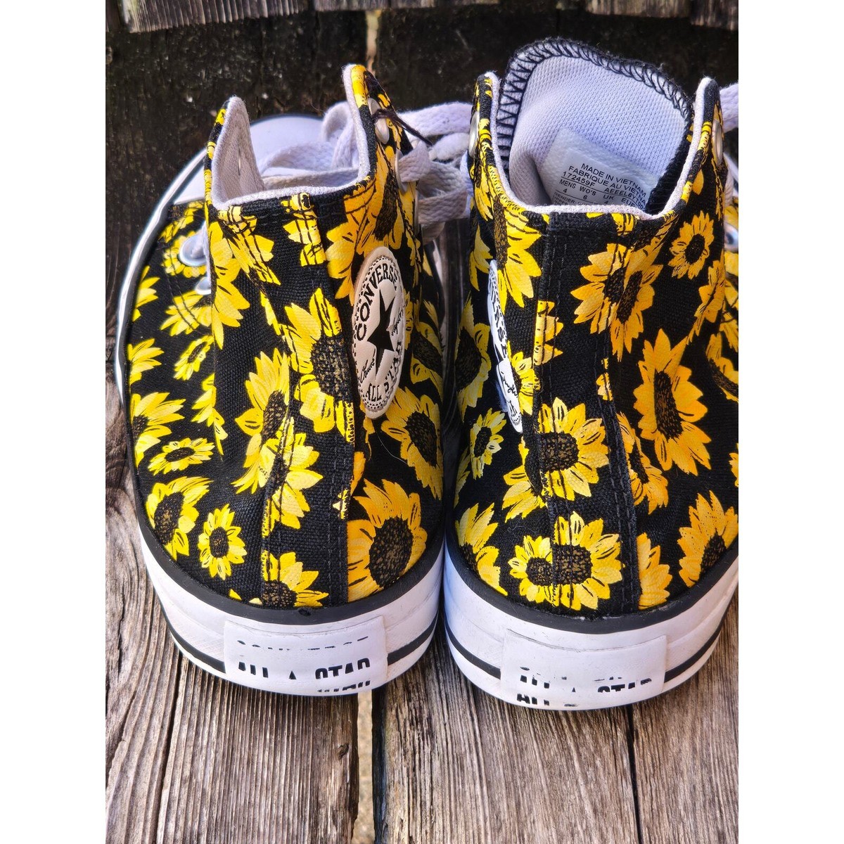 sunflower171707ページ Converse Chuck Taylor Multi Sunflower Black Unisex Hightop