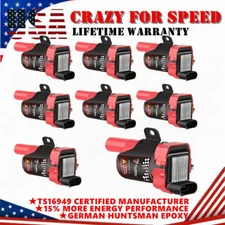 Ignition Coils Set Of 8 For CHEVROLET SILVERADO 1500 2500 LS1 LS3 4.8/5.3/6.0L