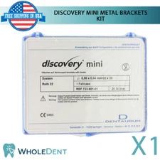 0rthodontic Dental Discovery Mini Metal Brackets Braces Kit Roth Dentaurum 20pcs