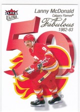2021/22 FLEER ULTRA..LANNY McDONALD..FABULOUS 50'S..CARD # FF-17..FLAMES