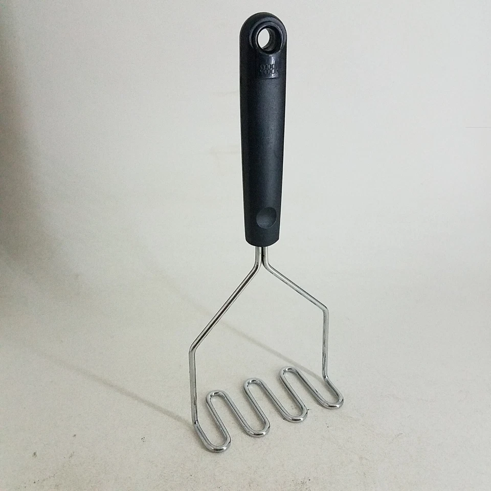 Trituradora de patatas Good Cook mango negro inoxidable Foto 2 de 4